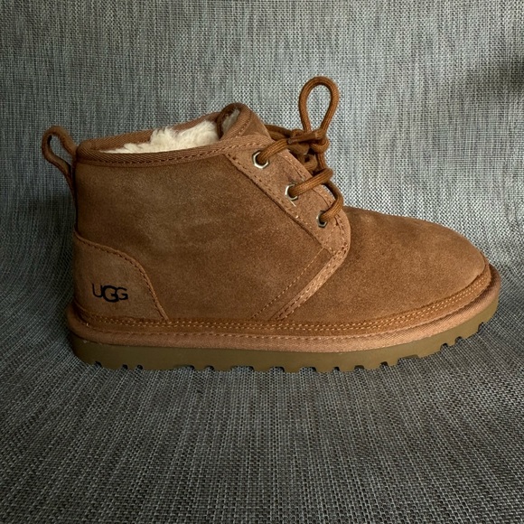 UGG Chestnut Suede Ankle Boots - Picture 1 of 5